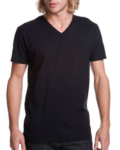 Custom Printed Next Level Men's Cotton V - N3200